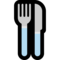 Fork and Knife emoji on Microsoft